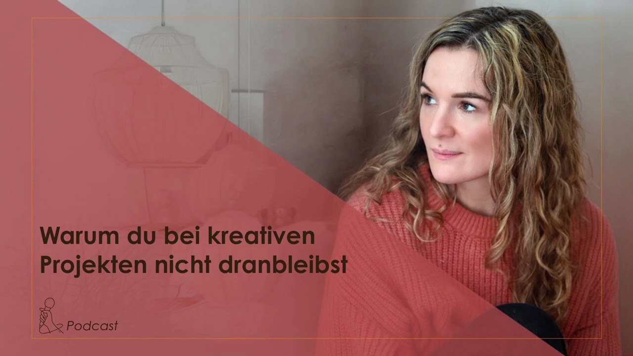 Warum du bei kreativen Projekten nicht dranbleibst